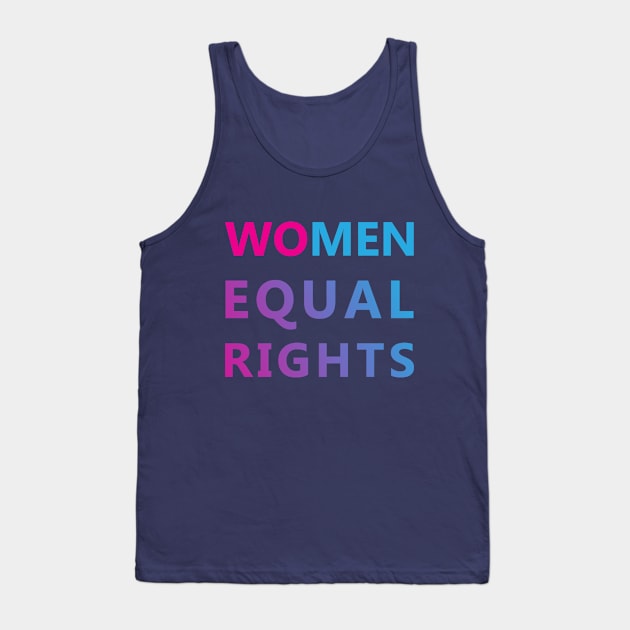 WoMen Equal Rights Tank Top by Skymann